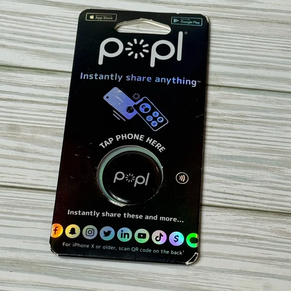 Popl Digital Business Card - Instantly Share Anything